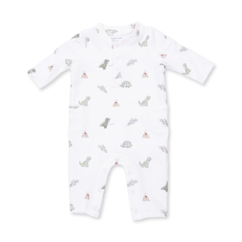 French Terry Uni Romper - Dinos