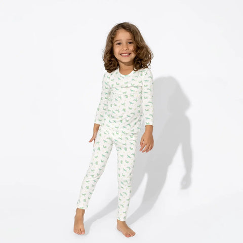 Kids Bamboo Pajama Set - Dragonfly
