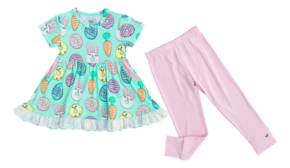 Easter Sweets Peplum Set