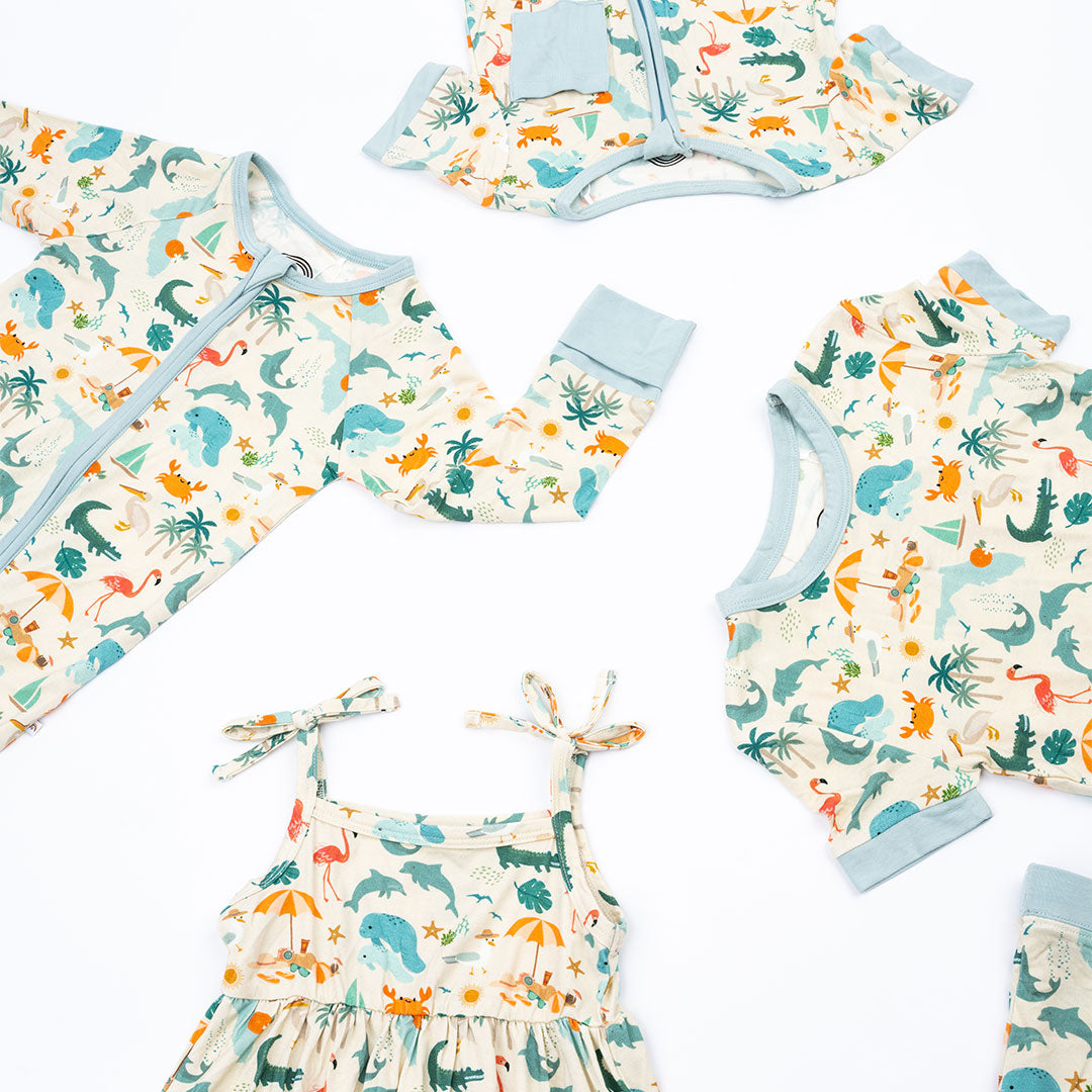 Explore Florida Bamboo Shorty Romper