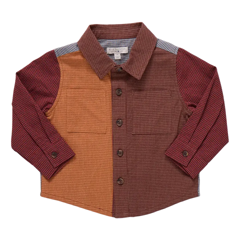 Boys Jack Shirt - Mixed Checks
