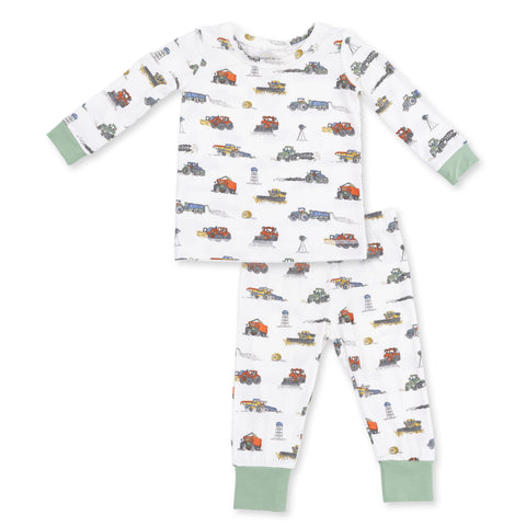 Long Sleeve Loungewear Set - Farm Machines