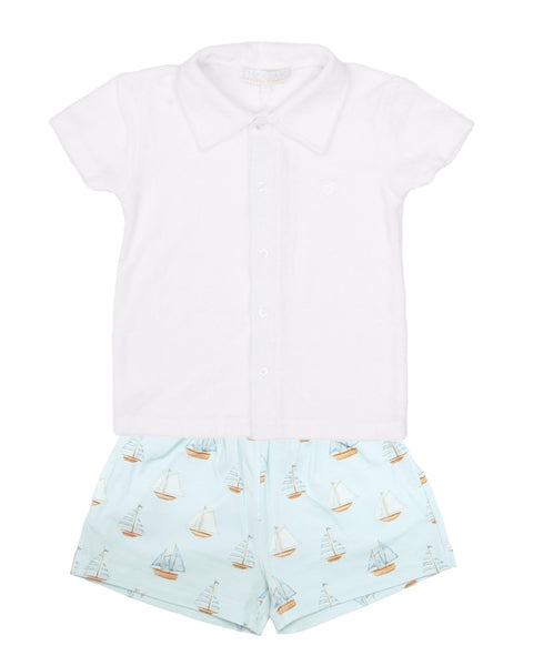 Blue Sails Short Set