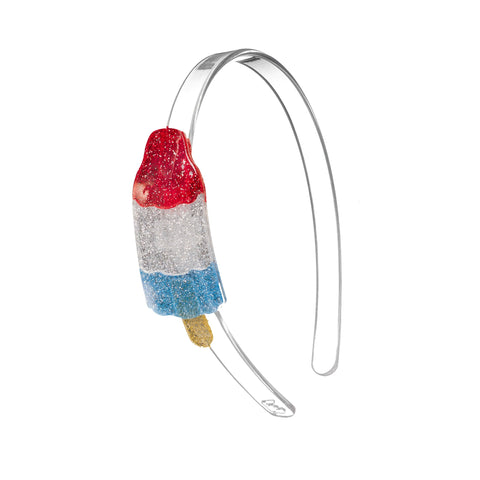 Popsicle Rocket Glitter Headband