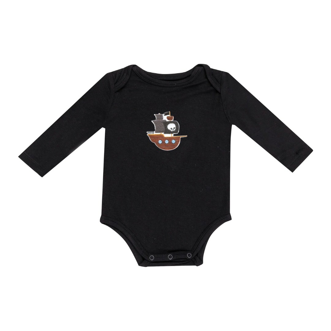 Pirate Ship Bamboo Bodysuit