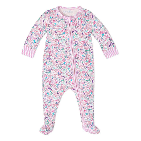 Mermaid Zip Baby Pajama