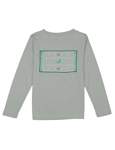 Boys Performance Tee LS Football Field