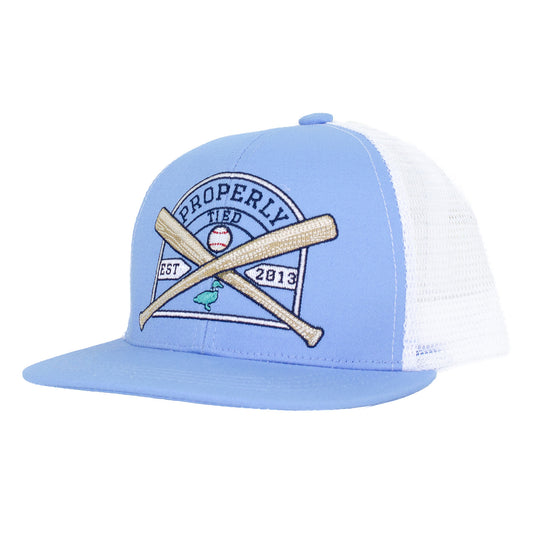 Baseball Shield Boys Trucker Hat