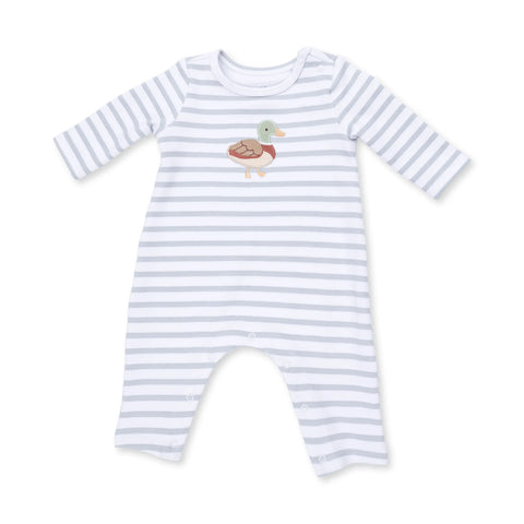 Long Sleeve Snap Shoulder Romper - Mama Mallard