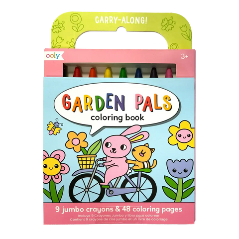 Carry Along Coloring Book (Garden Pals)