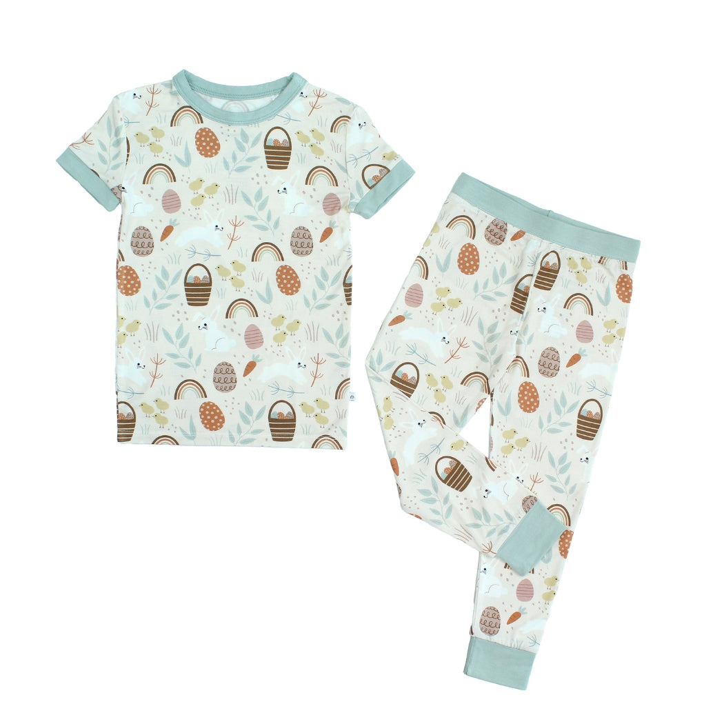 Hop To It Easter Kids Bamboo Pajama