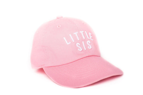 Light Pink Little Sis Hat for Girls