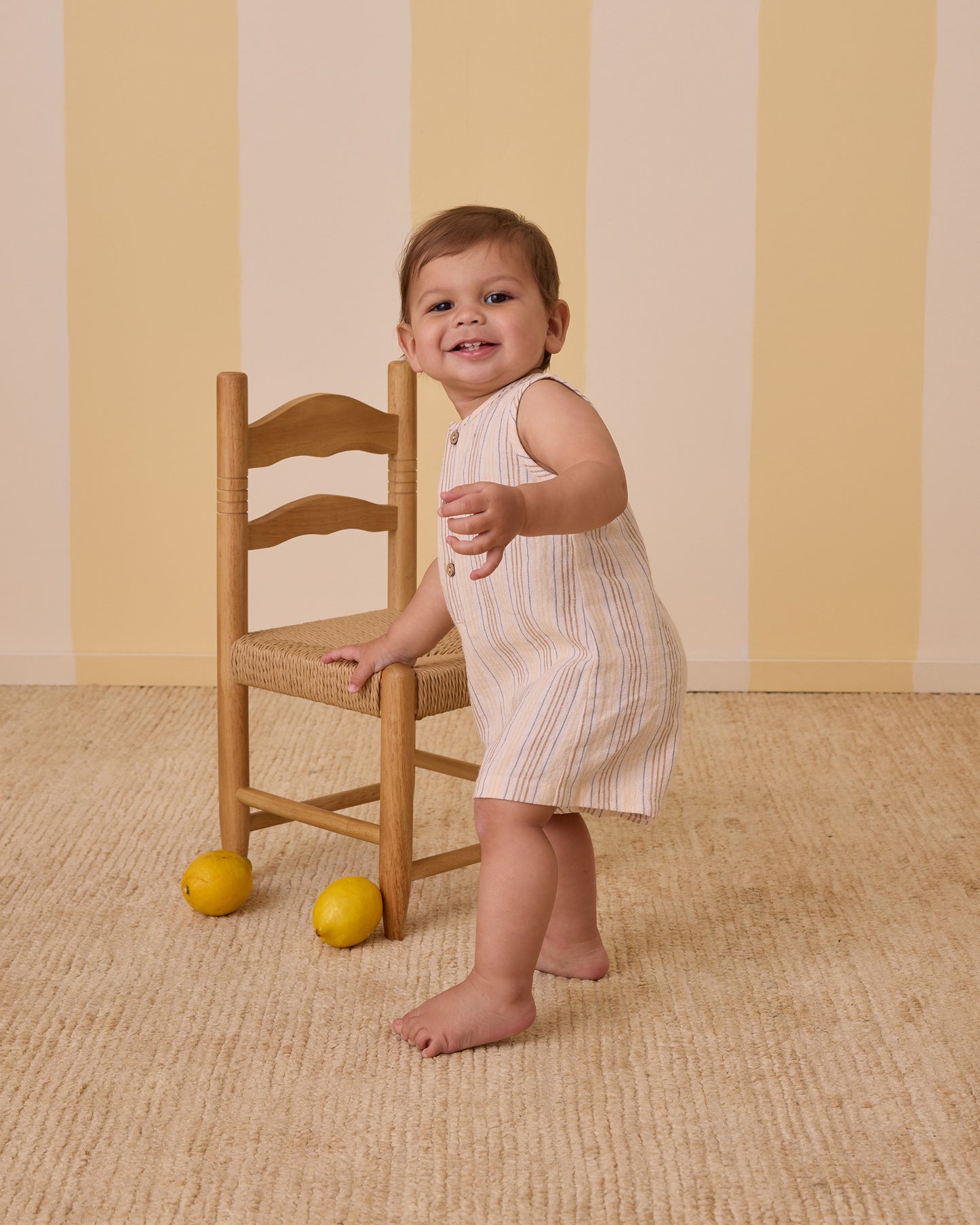 Maverick Romper || Summer Stripe