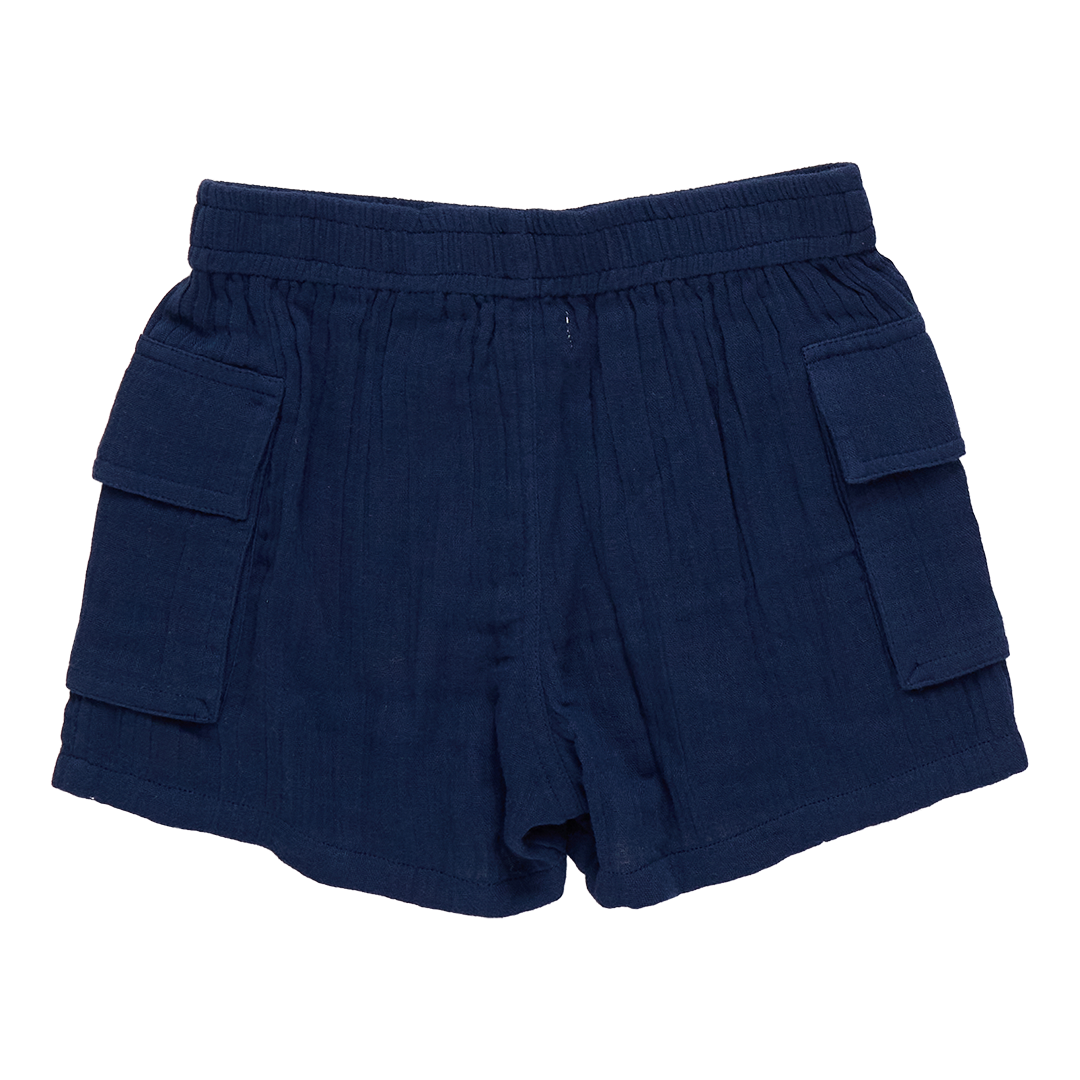 Boys Pull On Short - Navy