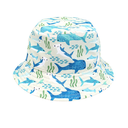 Shark Friends Kids Reversible Bucket Hat