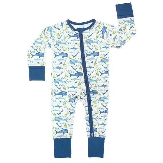 Shark Friends Baby Bamboo Pajama