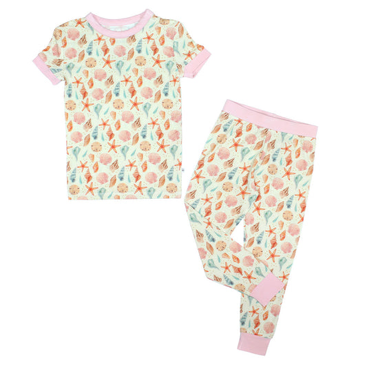 Sandy Seashells Kids Bamboo Pajama