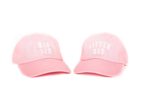 Light Pink Little Sis Hat for Girls