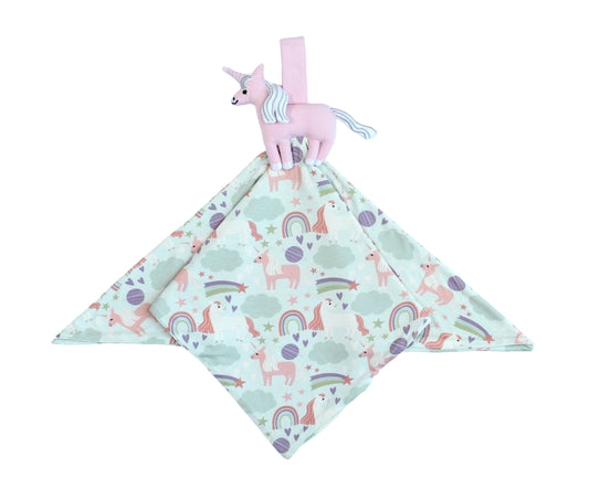 Magical Unicorns Bamboo Baby Lovey