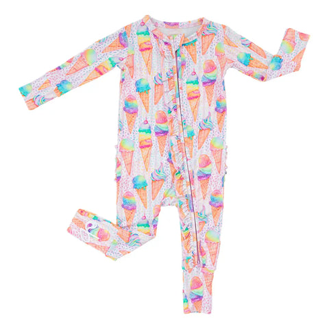 Callie Ruffle Convertible Romper