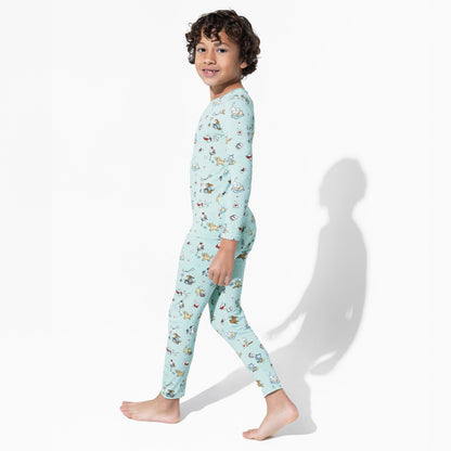 Puppy Love Kids Bamboo Pajama Set