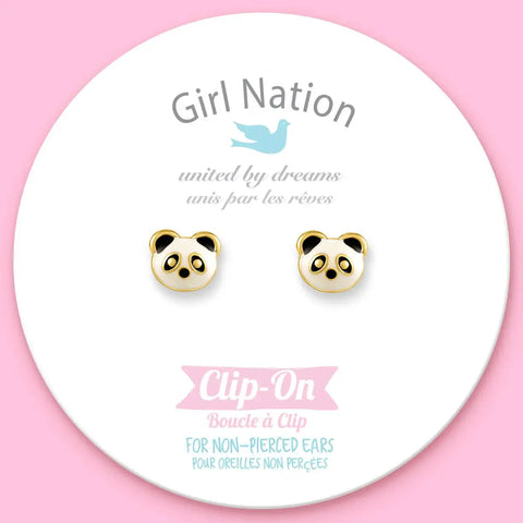 Clip On Cutie Earrings | Pandatastic