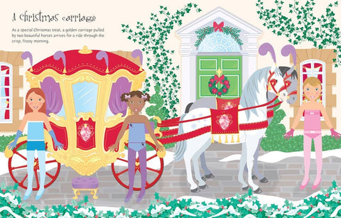 Dolly Dressing Sticker Book - Christmas