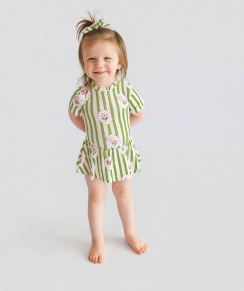 Baby Bamboo Tulle Bodysuit Dress - Rosie's Meadow