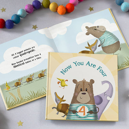 Now You Are Four Birthday Book