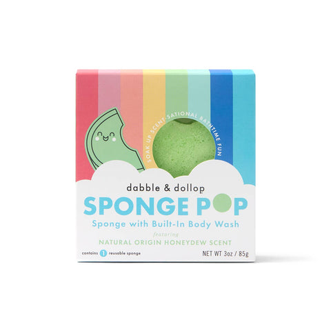 Sponge Pop® Sponge with Built-In Body Wash - Honeydew