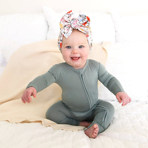 Eucalyptus Zip Bamboo Pajamas