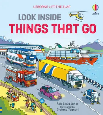 Look Inside Things That Go Book