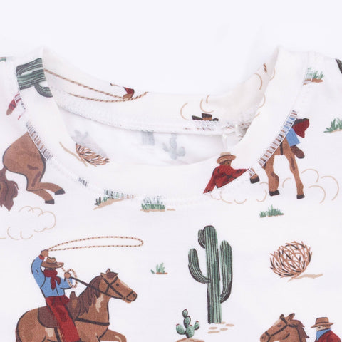 Short Sleeve Loungewear Set - Buckaroo Western