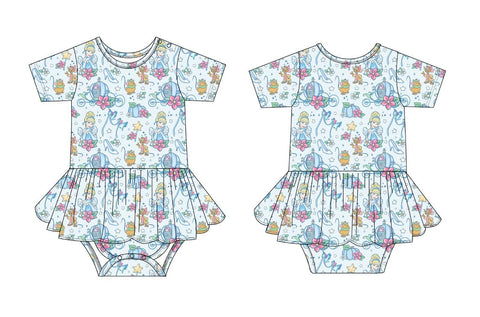 Midnight - Bodysuit Dress