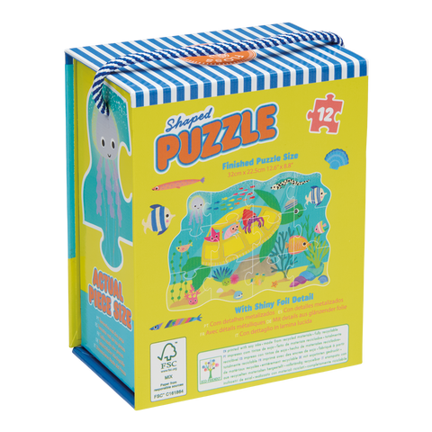 Ocean 12pc Shaped Puzzle
