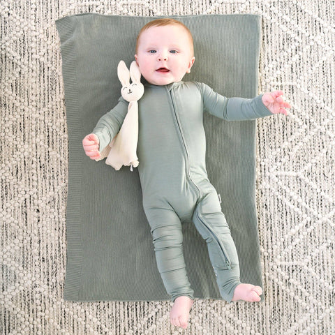 Eucalyptus Zip Bamboo Pajamas