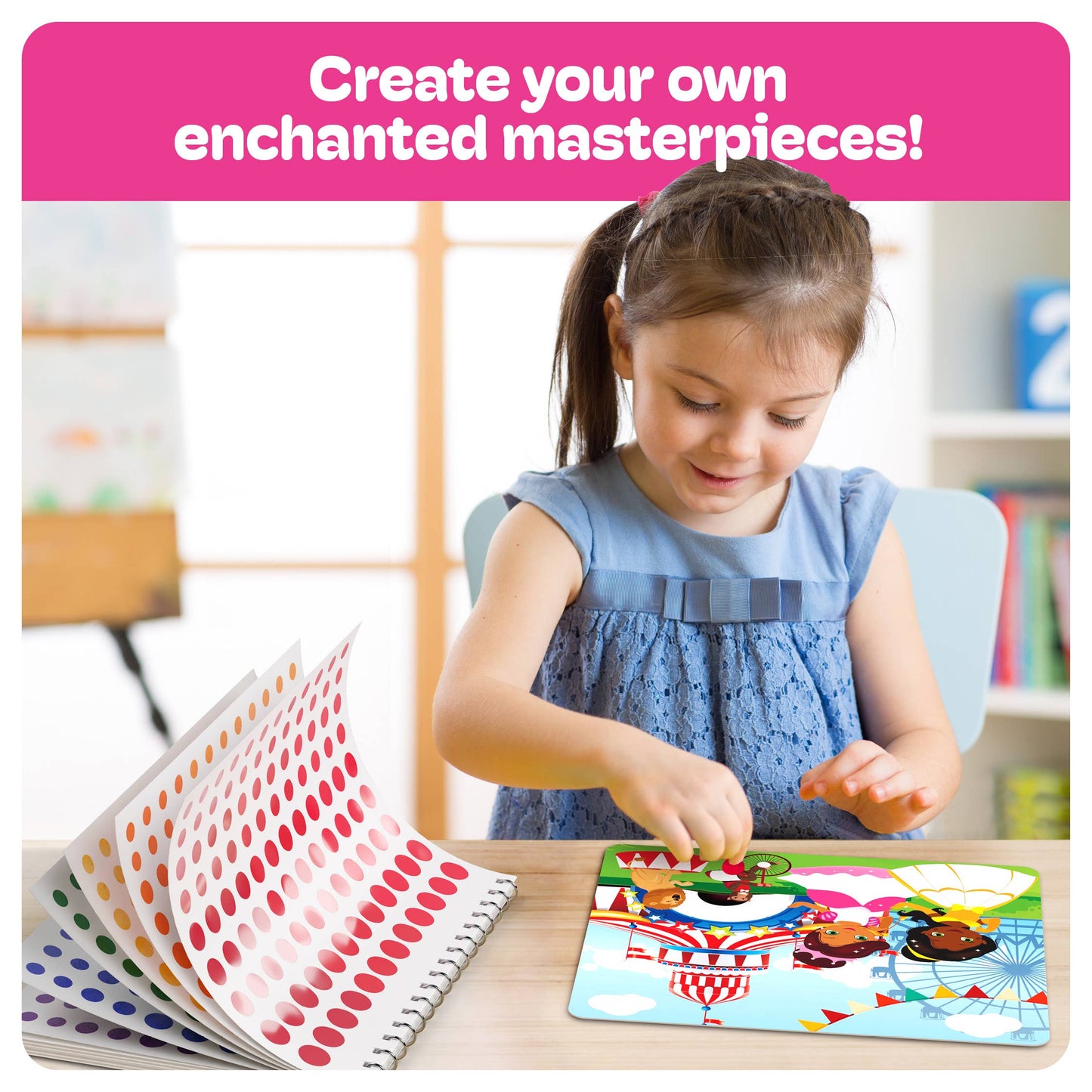 Mess-Free Dot Sticker Art Kit