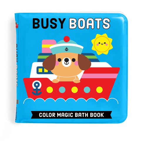 Color Magic Bath Book - Busy Boats