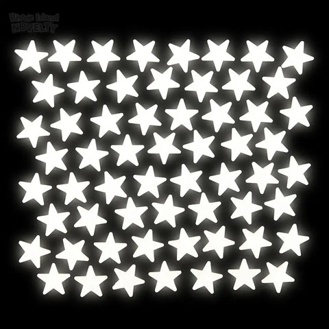 Glow-in-the-Dark Mini Stars Wall Decals