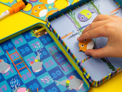 Ocean Magnetic Fun & Games Tin