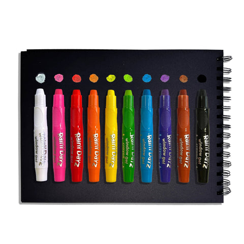 Rainy Days Window Gel Crayons