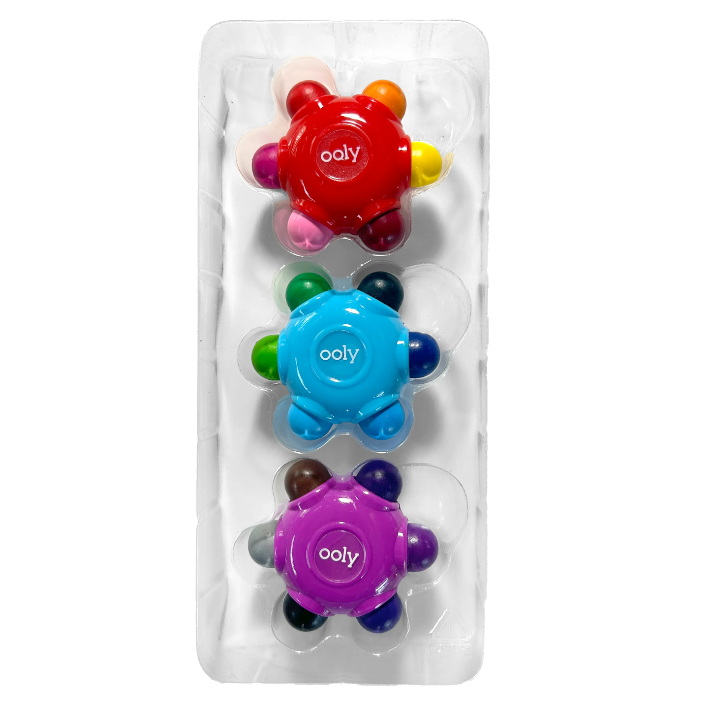 Color Burst Easy Grip Crayons (Set of 3)