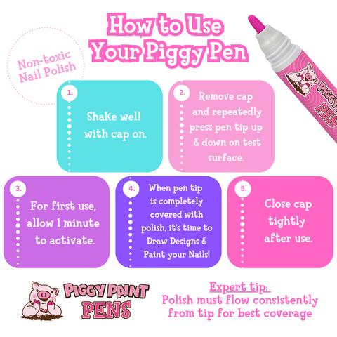 Piggy Pen Nail Polish Pen