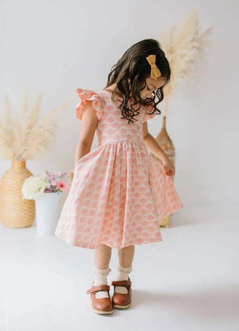 Olivia Dress in Petal Pop