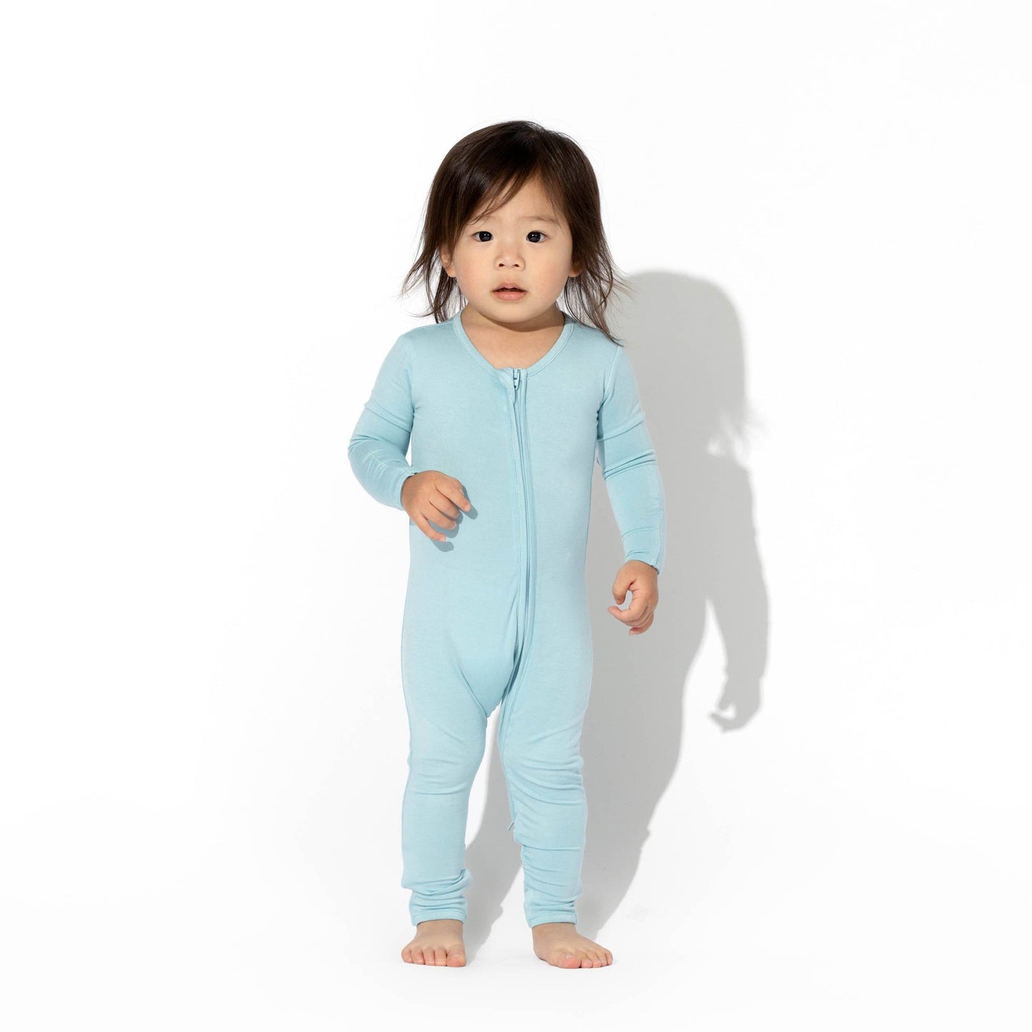 Adventure Blue Bamboo Convertible Footie - Bellabu Bear