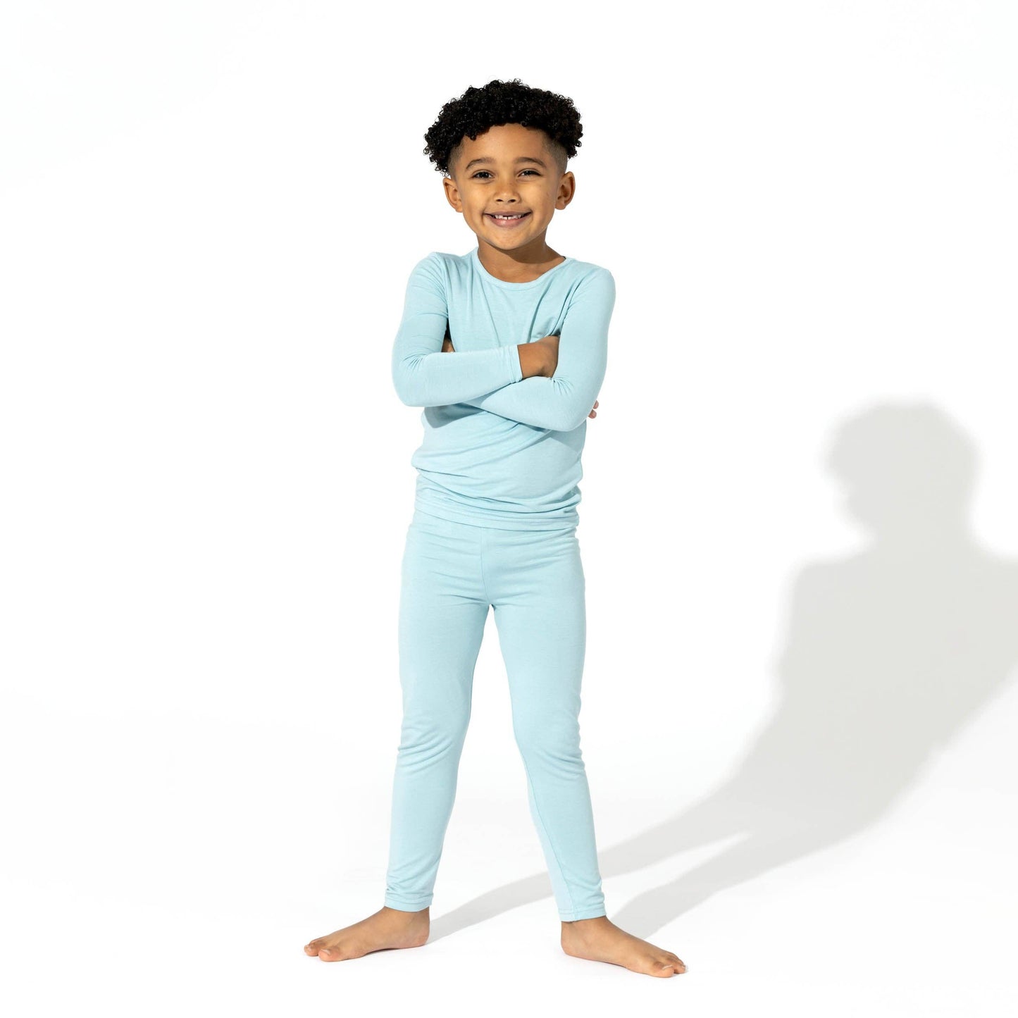 Adventure Blue Kids Bamboo Pajamas - Bellabu Bear