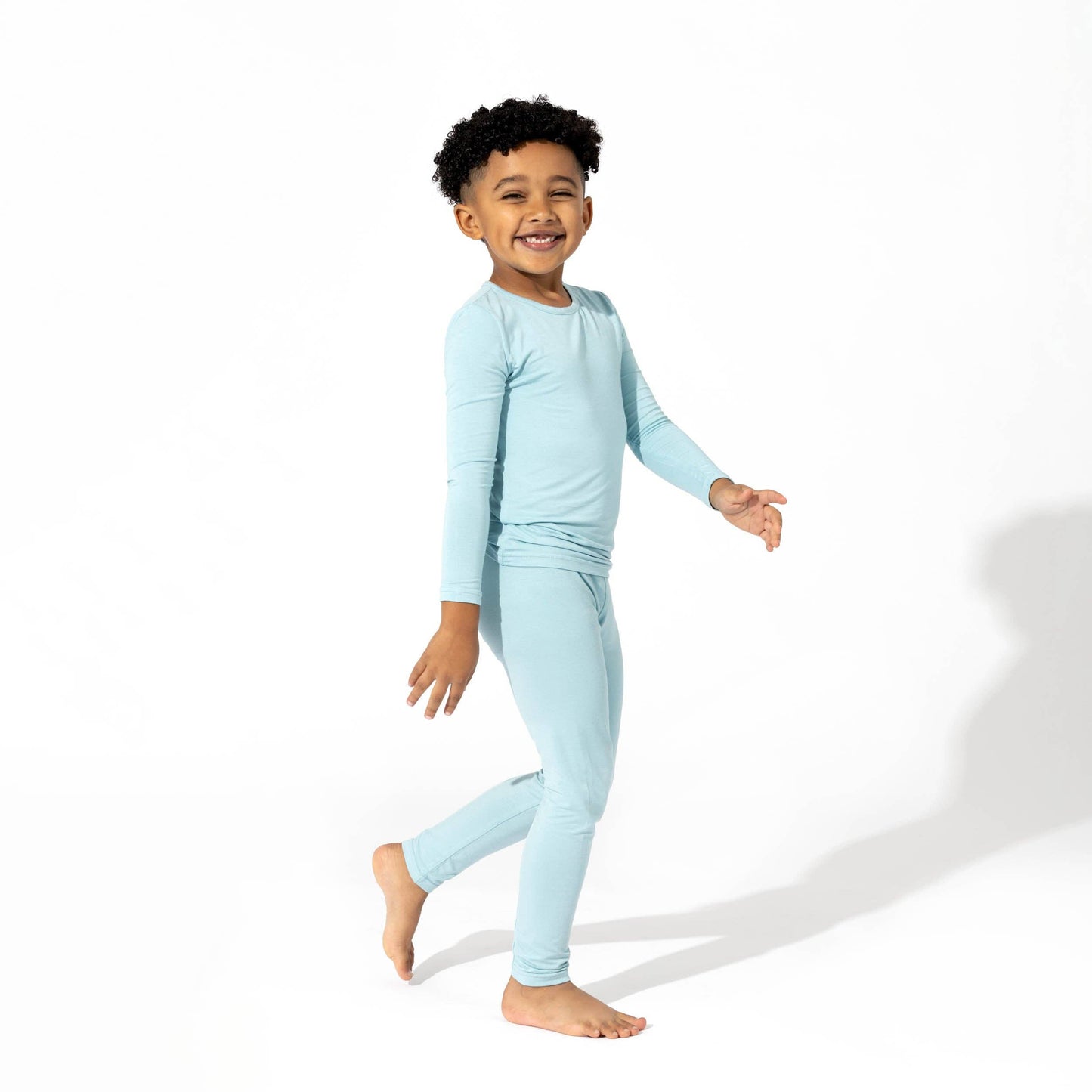 Adventure Blue Kids Bamboo Pajamas - Bellabu Bear