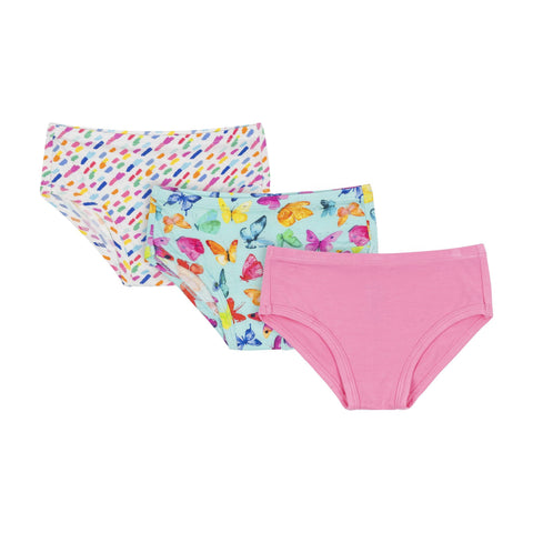 Butterfly Bamboo Panty Set for Girls