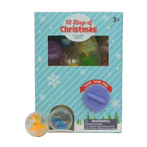 12 Days of Christmas Surprise Toy Filled Vending Machine