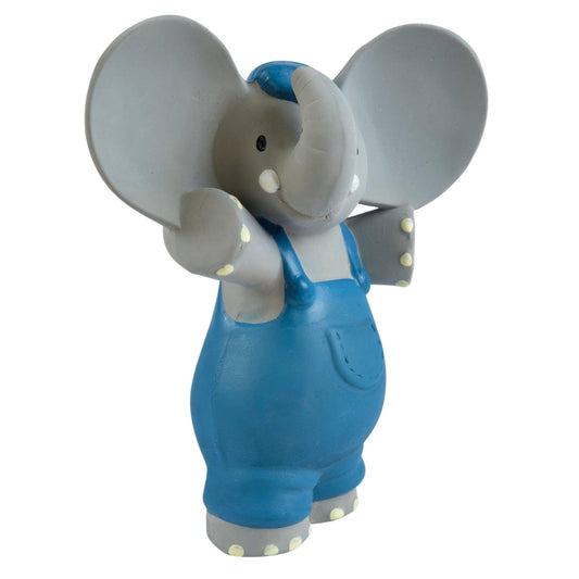 Alvin the Elephant Rubber Squeaker Toy - Tikiri Toys